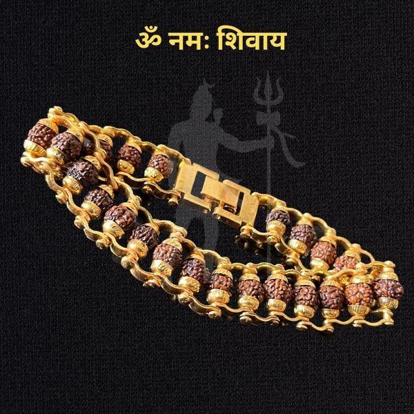 Paanch Mukhi Modern Rudraksha Bracelet